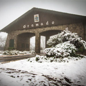 Neve em Gramado RS